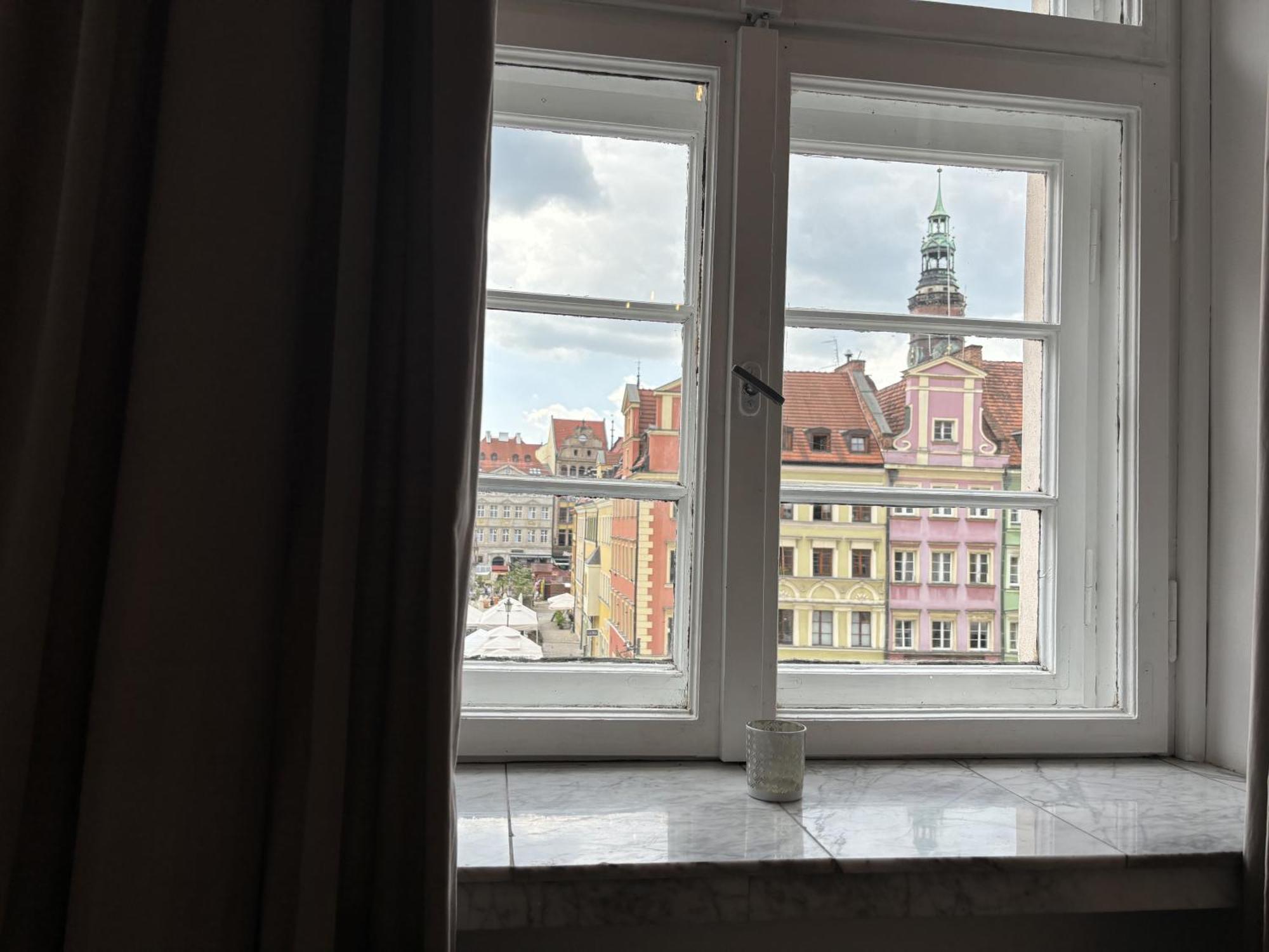 Widok Na Rynek Leilighet Wrocław Eksteriør bilde