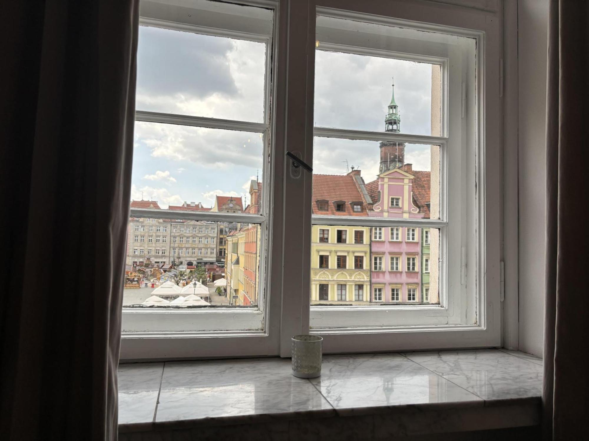 Widok Na Rynek Leilighet Wrocław Eksteriør bilde