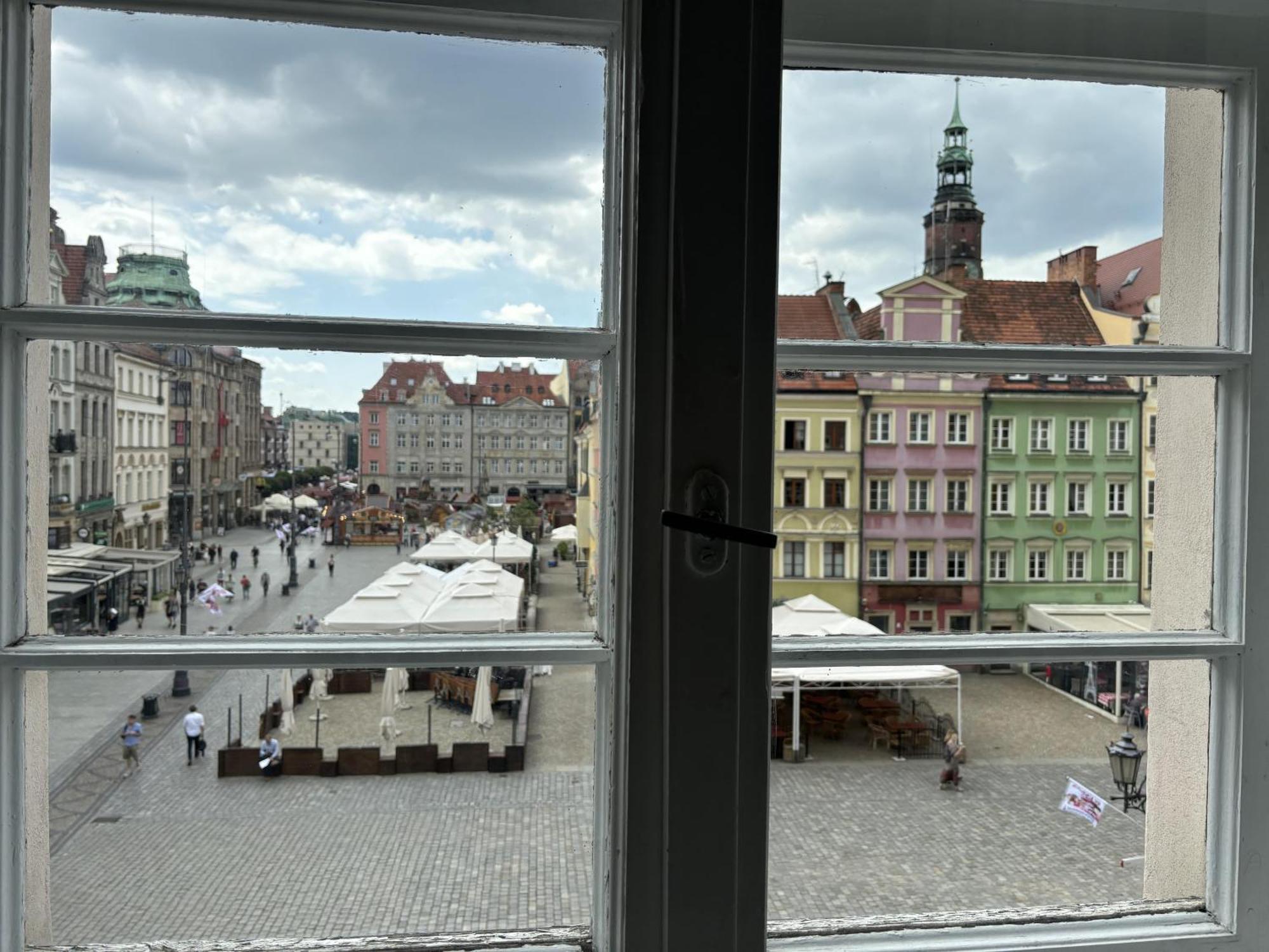 Widok Na Rynek Leilighet Wrocław Eksteriør bilde