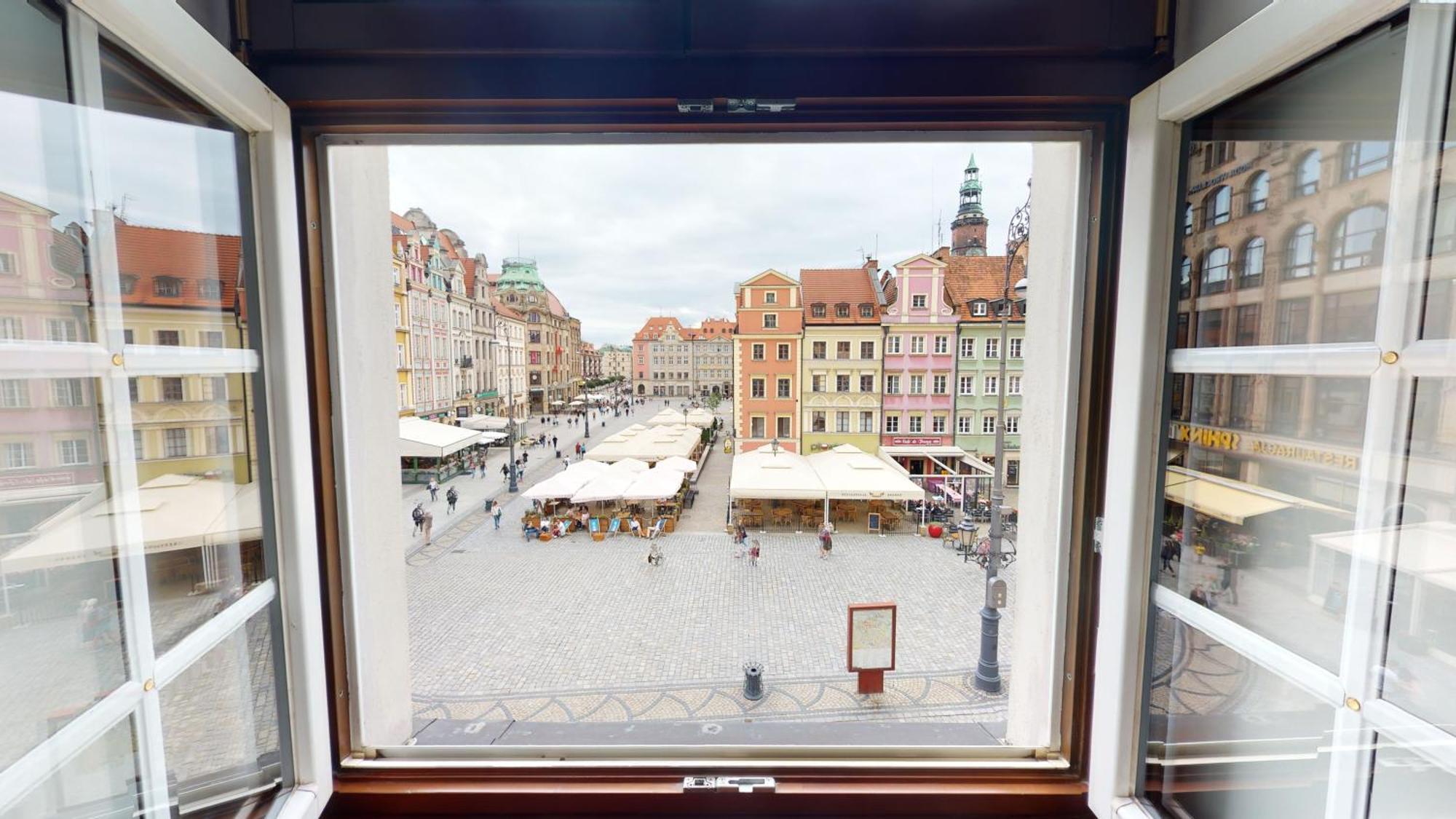 Widok Na Rynek Leilighet Wrocław Eksteriør bilde